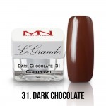LeGrande Color Gel - no.31. - Dark Chocolate - 4g