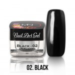 UV Nail Art Gel- 02 - Black - 4g