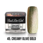 Nail Art Gel - 45 -  Creamy Olive Gold - 4g