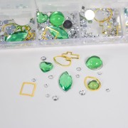 Set di strass - 28- Verde