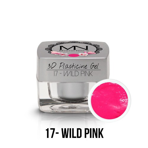 3D Plastilina Gel - 17 - Wild Pink - 3,5g