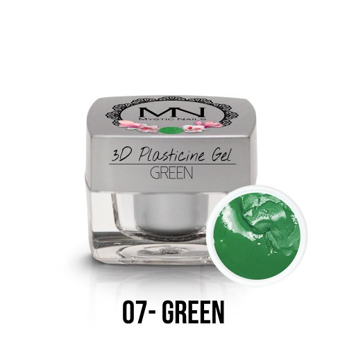 3D Plastilina Gel - 07 - Green - 3,5g