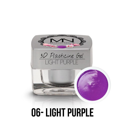 3D Plastilina Gel - 06 - Light Purple - 3,5g