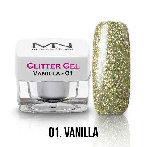 Gel Glitter - no.01. - Vanilla - 4g