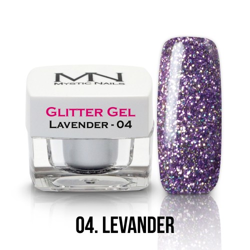 Gel Glitter - no.04. - Lavender - 4g