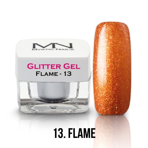 Gel Glitter - no.13. - Flame - 4g