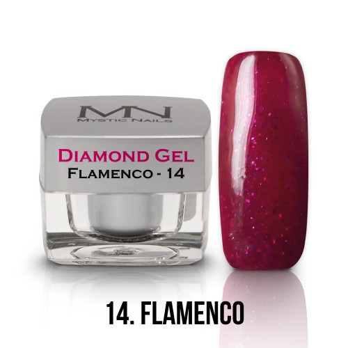 Gel Diamond - no.14. - Flamenco - 4g