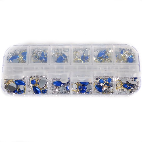 Set di strass - 26- Blue