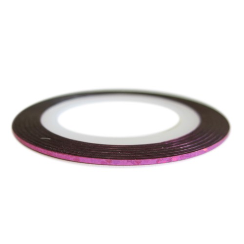 Nastro Decorativo Unghie - Holopink