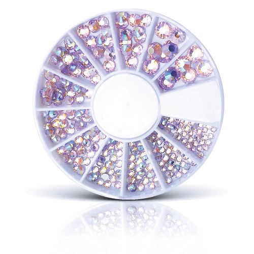 Ruota Strass - Arcobaleno Rosa