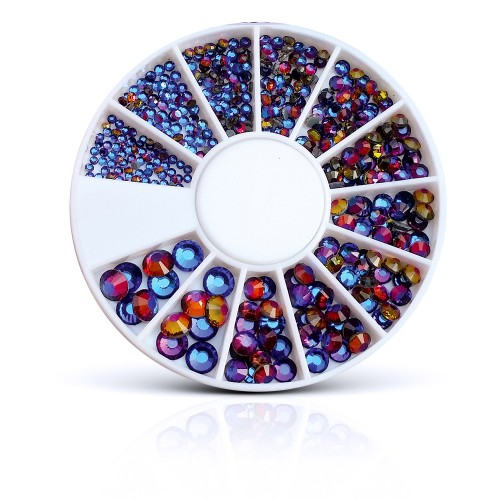 Ruota Strass- Rubino rosa