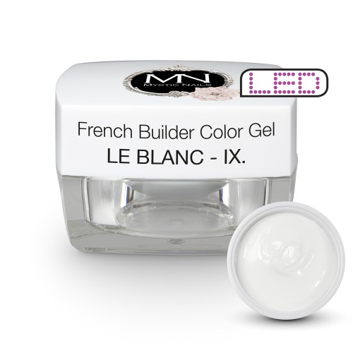 French Builder Color Gel - IX. - le Blanc -15g