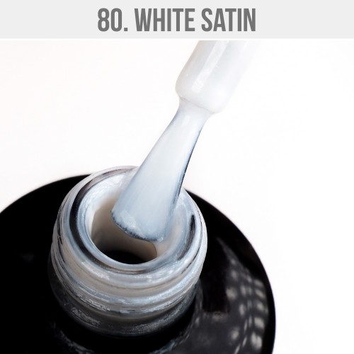 Gel Polish 80 - White Satin 12ml 