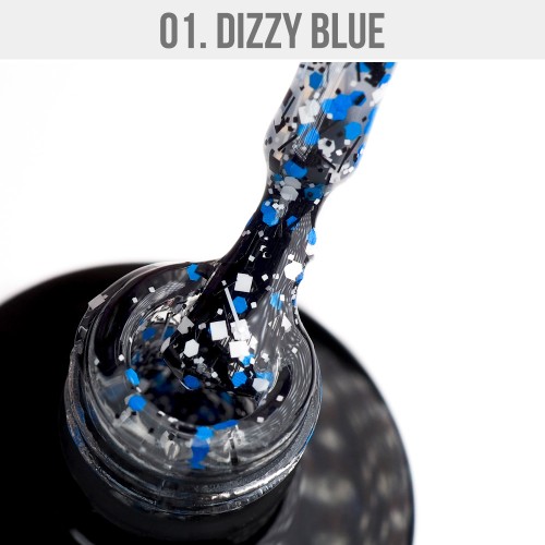 Gel Polish Dizzy 01 - Dizzy Blue 12ml 