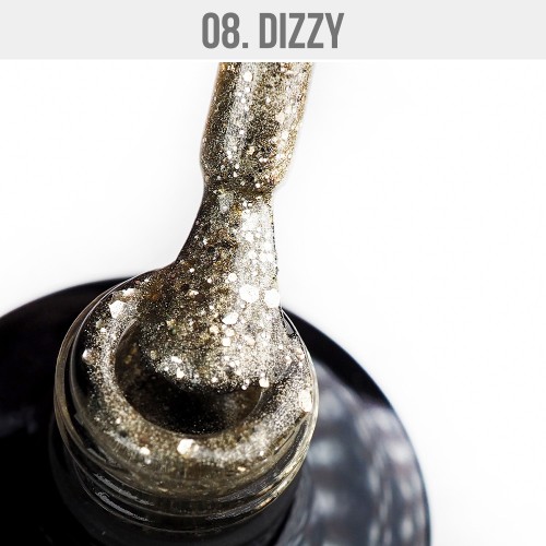 Gel Polish Dizzy 08 - Dizzy Gold Galaxy 12ml 