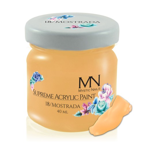 Colore Acrilico Supreme - no.18. Mostrada - 40ml