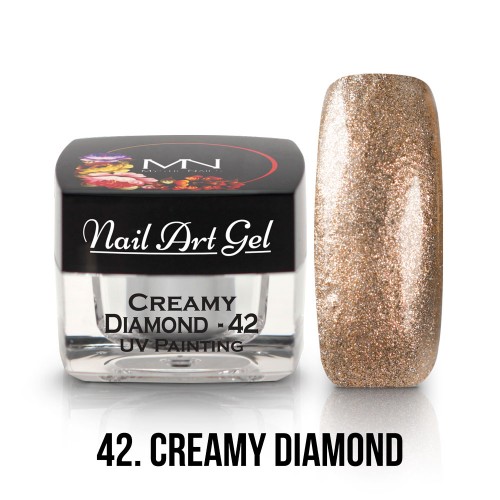 UV Nail Art Gel - 42 - Creamy Diamond - 4g