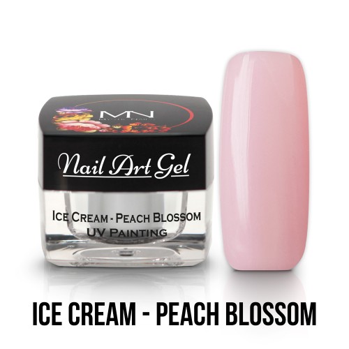 UV Nail Art Gel- Ice Cream - Peach Blossom - 4g