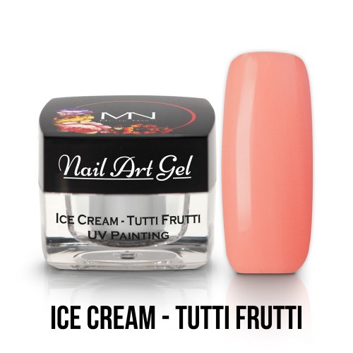 Nail Art Gel- Ice Cream - Tutti Frutti (HEMA-free) - 4g
