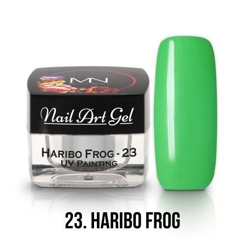 UV Nail Art Gel- 23 - Haribo Frog - 4g