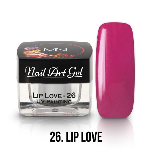 Nail Art Gel- 26 - Lip Love (HEMA-free) - 4g