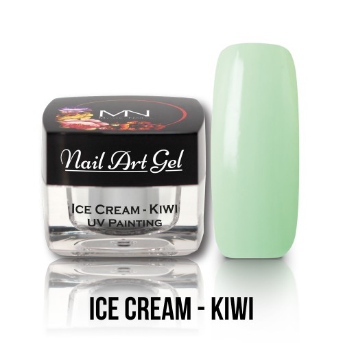 UV Nail Art Gel- Ice Cream - Kiwi - 4g