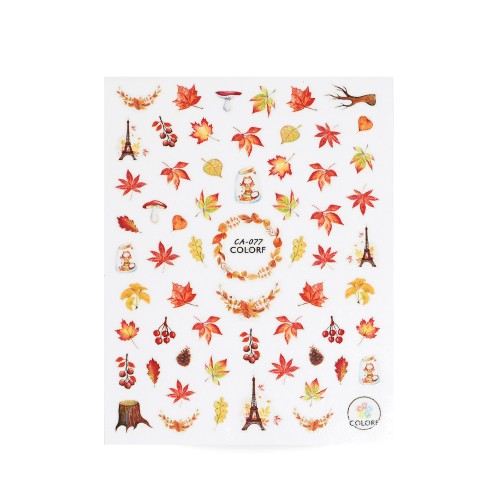 Adesivo per unghie - Autunnale 13