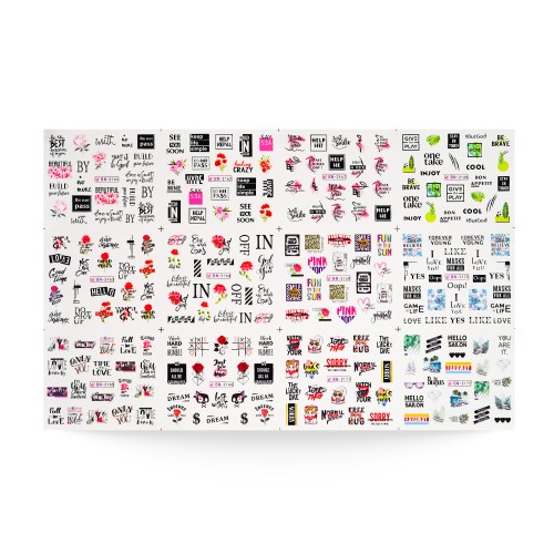 Adesivo per unghie - Mix