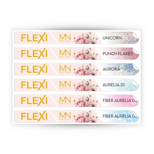 Tip Stick Gel Polish Sticker - Flexi collection 03