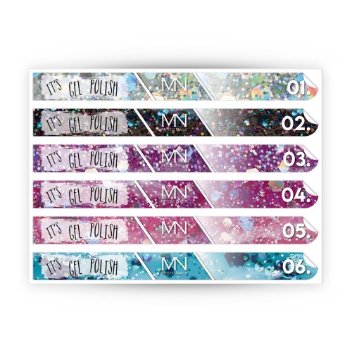 Tip Stick Gel Polish Sticker - Its Gel Polish 01-06