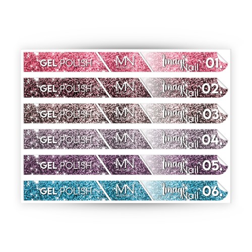 Tip Stick Gel Polish Sticker - ImagiNail 01-06