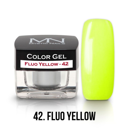 Gel Colorato - 42 - Fluo Yellow - 4g