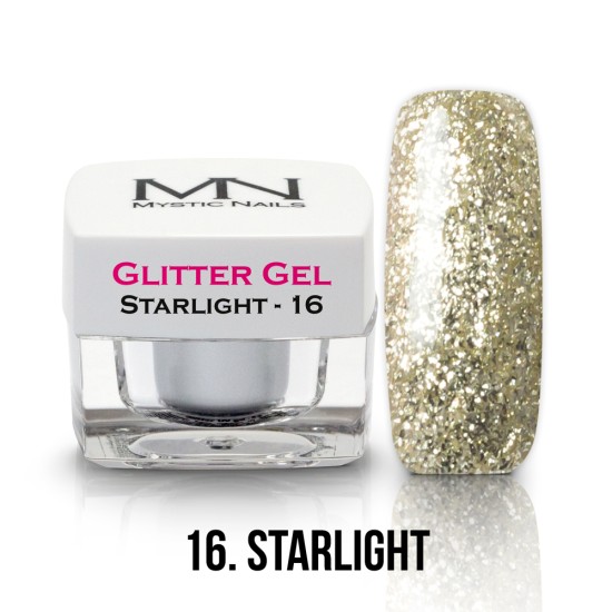 Gel Glitter - no.16. - Starlight - 4g
