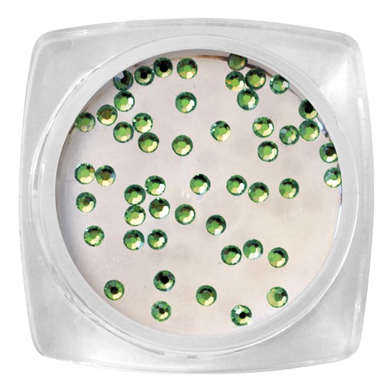 Pietre Crystal - Verde, SS4 - 50 pz /barattolo