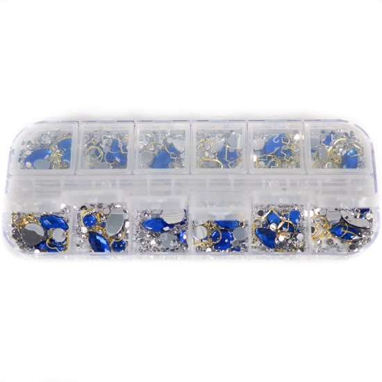 Set di strass - 26- Blue