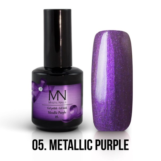Gel Polish Metallic 05 - Metallic Purple 12ml 